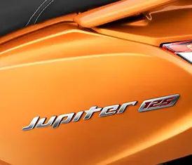 Fully Metal and Strong Body of TVS Jupiter 125 Scooter